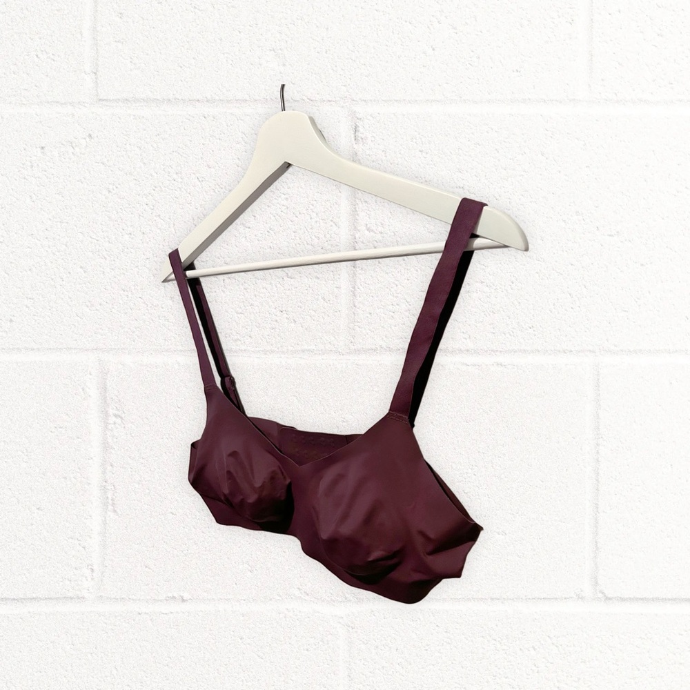 🇨🇦👍GUC KNIX | S 5 | Comfy Plus sky Padded V-Neck Bra - Thin Straps - Picture 4 of 16